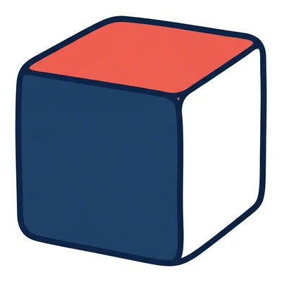 cube 블록 그림