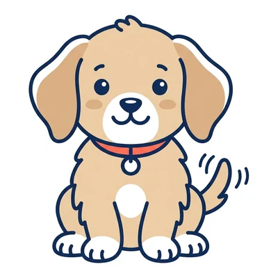 dog 그림